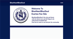 Desktop Screenshot of blueheartbluesoul.com